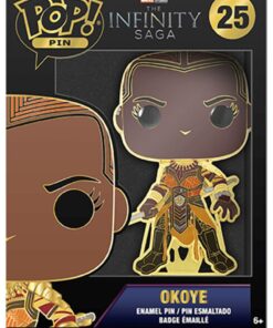 Funko Pop! Pin: Marvel The Infinity Saga - Okoye #25 Large Enamel Pin