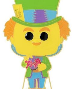 Funko Pop! Pin: Disney Alice - Mad Hatter (Glows in the Dark) #18 Large Enamel Pin