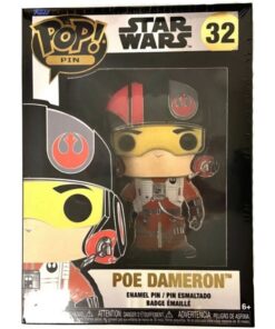 Funko Pop! Pin: Disney Star Wars - Poe Dameron #32 Large Enamel Pin