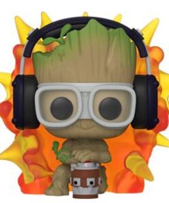 Funko Pop! Marvel: I Am Groot - Groot with Detonator #1195 Bobble-Head Vinyl Figure