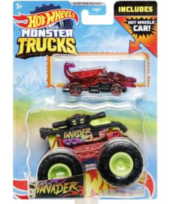 Mattel Hot Wheels Monster Trucks: Invader Die-Cast  Truck (HDB95)