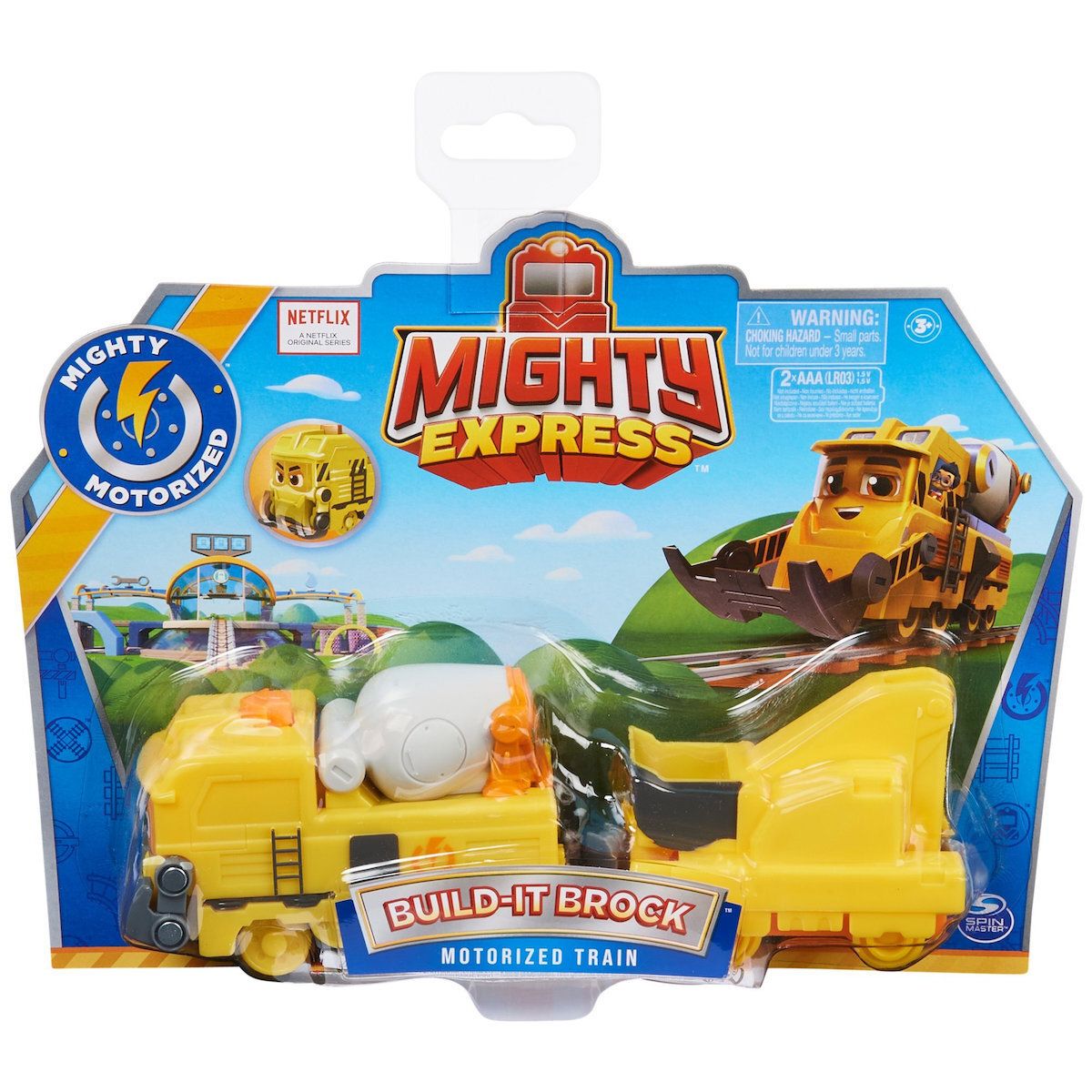 Spin Master Mighty Express: Build-It Brock Motorized Train (20129777)