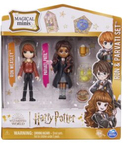 Spin Master Wizarding World Harry Potter: Ron  Parvati Set Magical Minis (6064902)