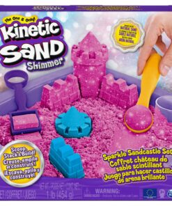 Spin Master Kinetic Sand Shimmer - Sparkle Sandcastle Set (Pink) (6063520)