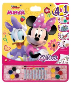 AS Disney Junior Drawing Giga Block: 4 in 1 Minnie Mouse (1023-62733)