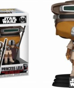 Funko Pop! Disney Star Wars: Return of the Jedi 40th - Princess Leia (Boushh) #606 Bobble-Head Vinyl Figure