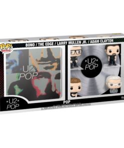 Funko Pop! Albums Deluxe: U2 Pop - Bono / The Edge / Larry Mullen Jr. / Adam Clayton #46 Vinyl Figures