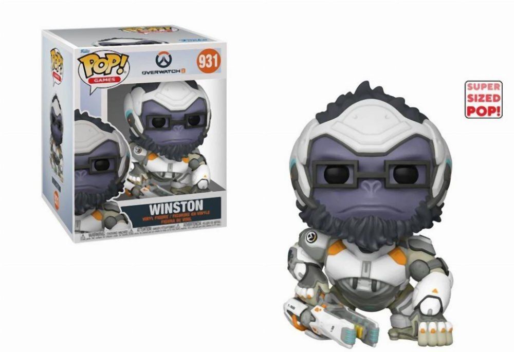 Funko Pop! Super Games: Overwatch 2 - Winston #931 Vinyl Figure (6)
