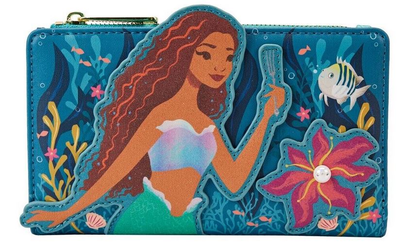 Loungefly Disney: Little Mermaid - Ariel Live Action Flap Wallet (WDWA2571)