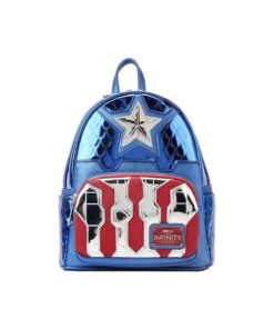 Loungefly Marvel: Captain America - Shine Cosplay Mini Backpack (MVBK0276)