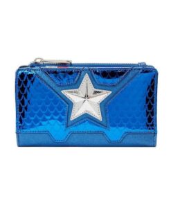 Loungefly Marvel: Captain America - Shine Cosplay Flap Wallet (MVWA0197)