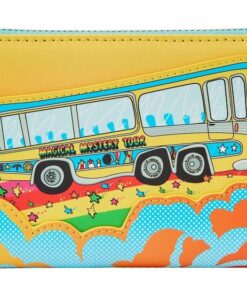 Loungefly The Beatles - Magical Mystery Tour Bus Zip Around Wallet (TBLWA0008)