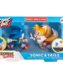 Fizz Sonic - Sonic  Tails Vinyl Wall Heroes with Scene Decals (2174)