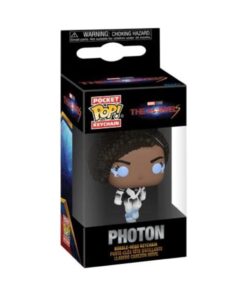 Funko Pocket Pop!: The Marvels - Photon Bobble-Head Vinyl Figure Keychain