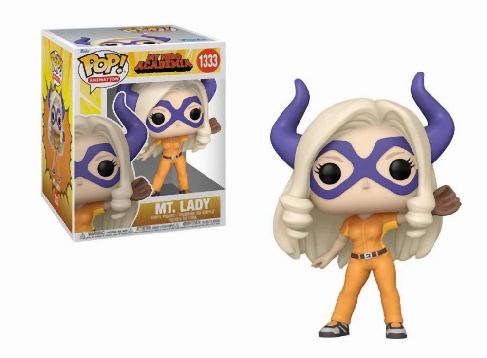 Funko Pop! Super Animation: My Hero Academia - Mt. Lady (Baseball) #1333 Vinyl Figure (6)