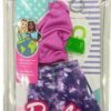 Mattel Barbie: Fashion Pack Pink Color Shirt with Purple Color Skirt (HJT19)