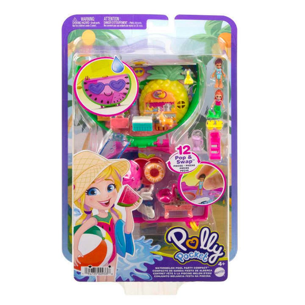 Mattel Polly Pocket: Watermelon Pool Party Compact (HCG19)