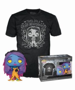 Funko Pop!  Tee (Adult): Tim Burtons Corpse Bride - Emily (Blacklight) Vinyl Figure and T-Shirt (S)