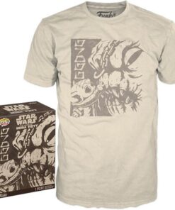 Funko Boxed Tee: Disney Star Wars The Book of Boba Fett - Grogu with Rancor (XL)