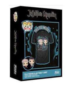 Funko Boxed Tee: Jujutsu Kaisen - Yuji and Aoi (S)