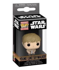 Funko Pocket Pop!: Disney Star Wars Obi-Wan Kenobi - Young Luke Skywalker Bobble-Head Vinyl Figure Keychain