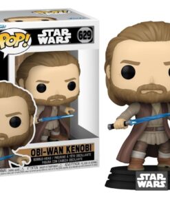 Funko Pop! Disney Star Wars: Obi-Wan Kenobi - Obi-Wan Kenobi (Battle Pose) #629 Bobble-Head Vinyl Figure