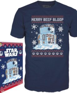 Funko Boxed Tees: Disney Star Wars Holiday - R2-D2 Snowman (S)