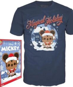 Funko Boxed Tees: Disney Holiday - Santa Mickey (L)