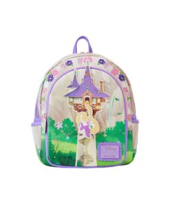 Loungefly Disney: Tangled - Rapunzel Swinging From Tower Mini Backpack (WDBK3224)