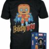 Funko Boxed Tee: Marvel - Gingerbread Iron Man (XL)