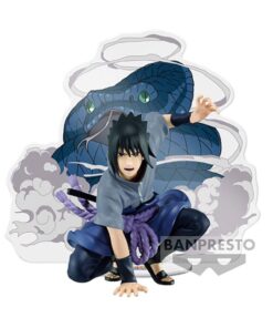 Banpresto Panel Spectacle: Naruto Shippuden - Sasuke Uchiha Statue (9cm) (88033)