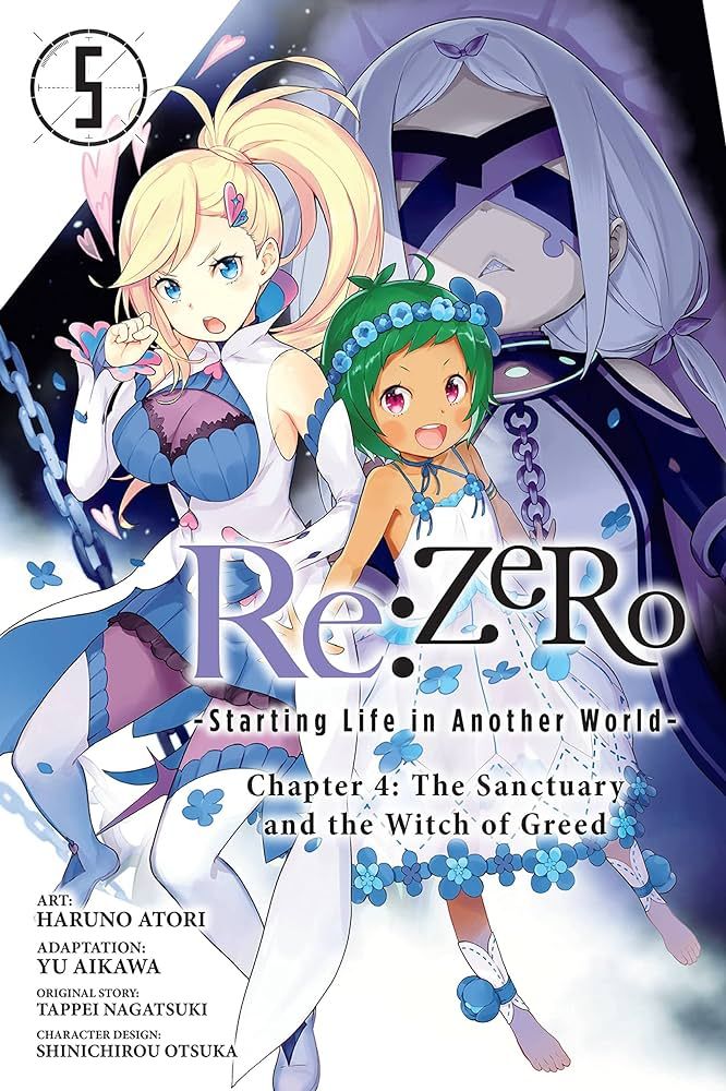 Yen Press Re:Zero -Starting Life In Another World-, Chapter 4: The Sanctuary And The Witch of Greed, Vol. 5 Paperback Manga