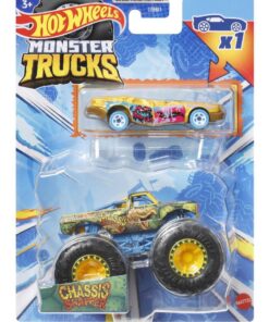 Mattel Hot Wheels Monster Trucks: Chassis Snapper Die-Cast  Truck (HKM09)