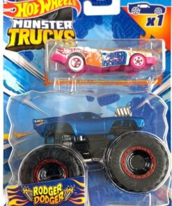 Mattel Hot Wheels Monster Trucks: Rodger Dodger Die-Cast  Truck (HKM13)