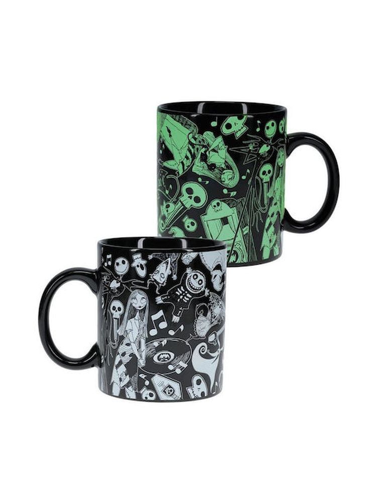 Paladone Disney The Nightmare Before Christmas - The Nightmare Before Christmas (Glows in the Dark) Mug (XL) (PP11181NBC)