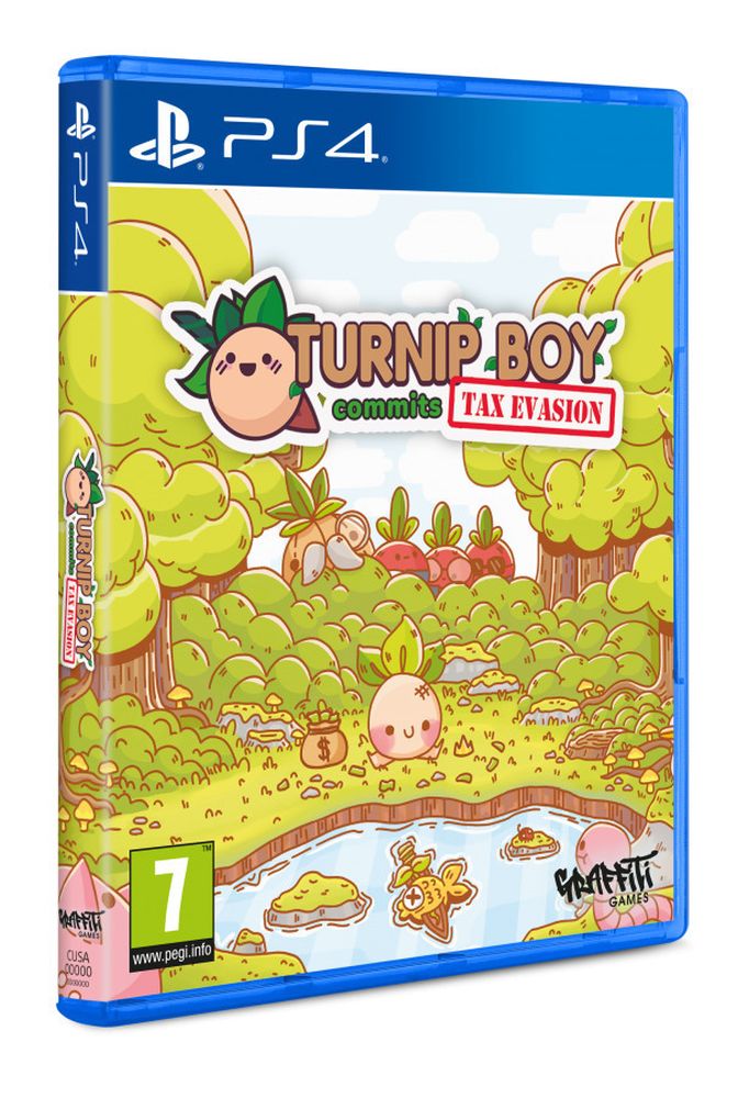 PS4 Turnip Boy Commits Tax Evasion