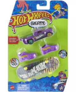 Mattel Hot Wheels: Skate - Solid Muscle  Feline Risky Tony Hawk Fingerboard Set (HNG64)
