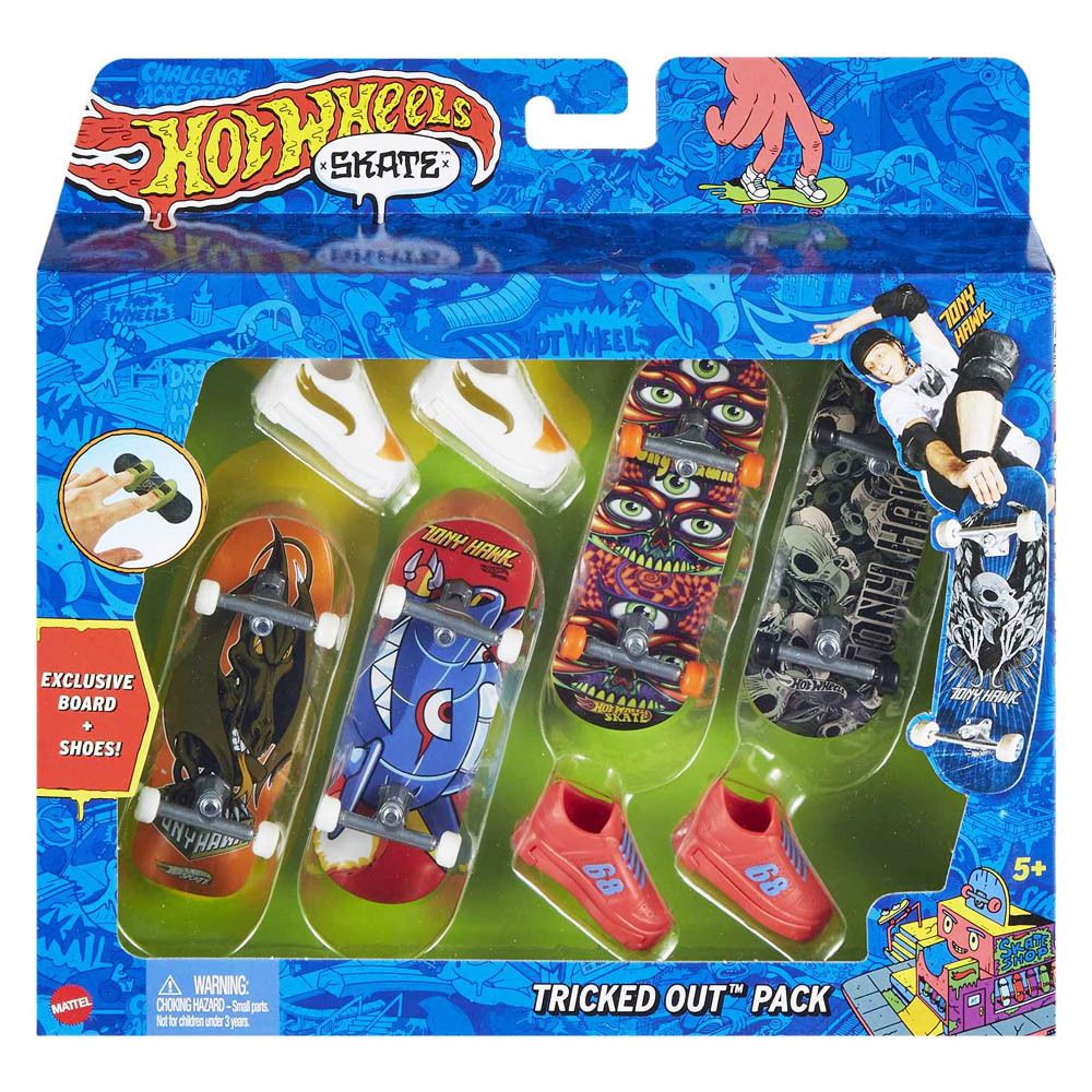 Mattel Hot Wheels: Skate - Tricked Out Pack (HNG72)