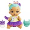 Mattel My Garden Baby - Feed And Change Kitten Doll (Light Blue Hair) (HHL22)