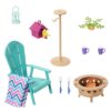 Mattel Barbie: Furniture and Accessory Pack - Backyard Patio (HJV33)