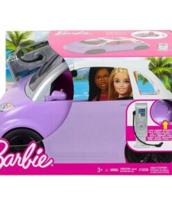 Mattel Barbie: Electric Vehicle with Charging Station And Plug (HJV36)