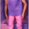 Mattel Barbie Signature Looks: Ken Doll with Purple Shirt Model #17 (HJW84)