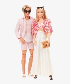 Mattel Barbie: Signature Barbiestyle Doll 2-Pack with Barbie and Ken Dolls Dressed in Resort-Wear Fashions and Swimsuits (HJW88)