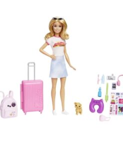 Mattel Barbie: Travel Set with Puppy (HJY18)