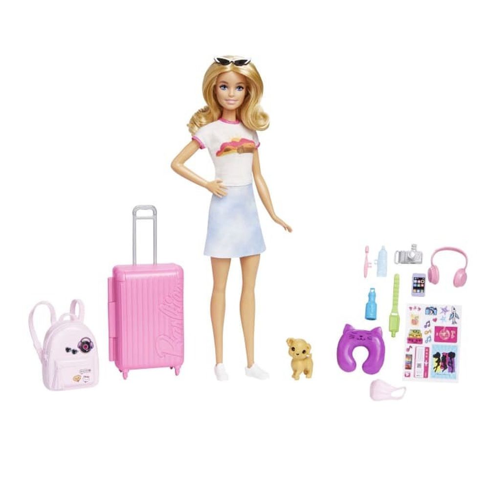Mattel Barbie: Travel Set with Puppy (HJY18)