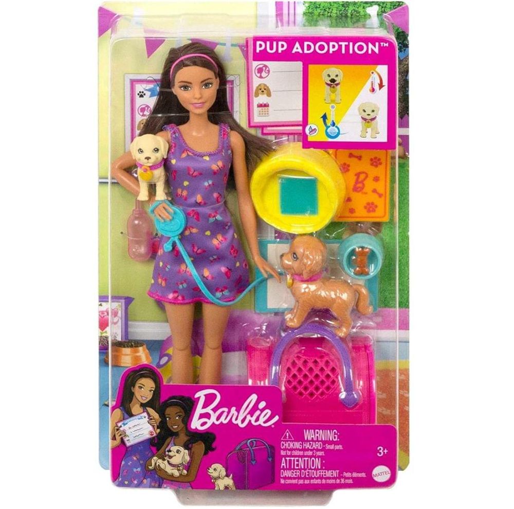 Mattel Barbie: Pup Adoption Playset (HKD86)