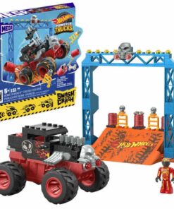 Mattel Mega Hot Wheels: Monster Trucks - Bone Shaker Crash Course (HKF87)