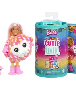 Mattel Barbie Chelsea Cutie Reveal: Jungle Series - Monkey Doll (HKR14)