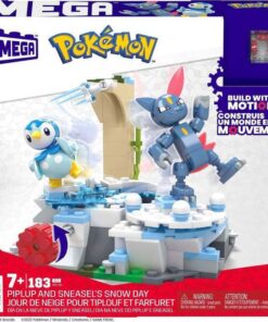Mattel Mega Pokémon - Piplup and Sneasels Snow Day (HKT20)