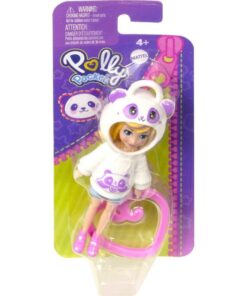 Mattel Polly Pocket: Hoodie Buddy - Panda Doll (HKW00)